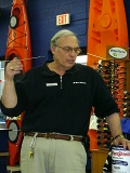 West Marine's Ron describes below-the-water products.